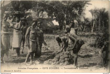 Cote d Ivoire - Terrassieres a Toumodi