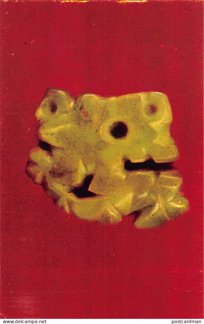 COSTA RICA - Museo Nacional - Colgante en jade del motivo tiahuanacoto - Ed. Cas