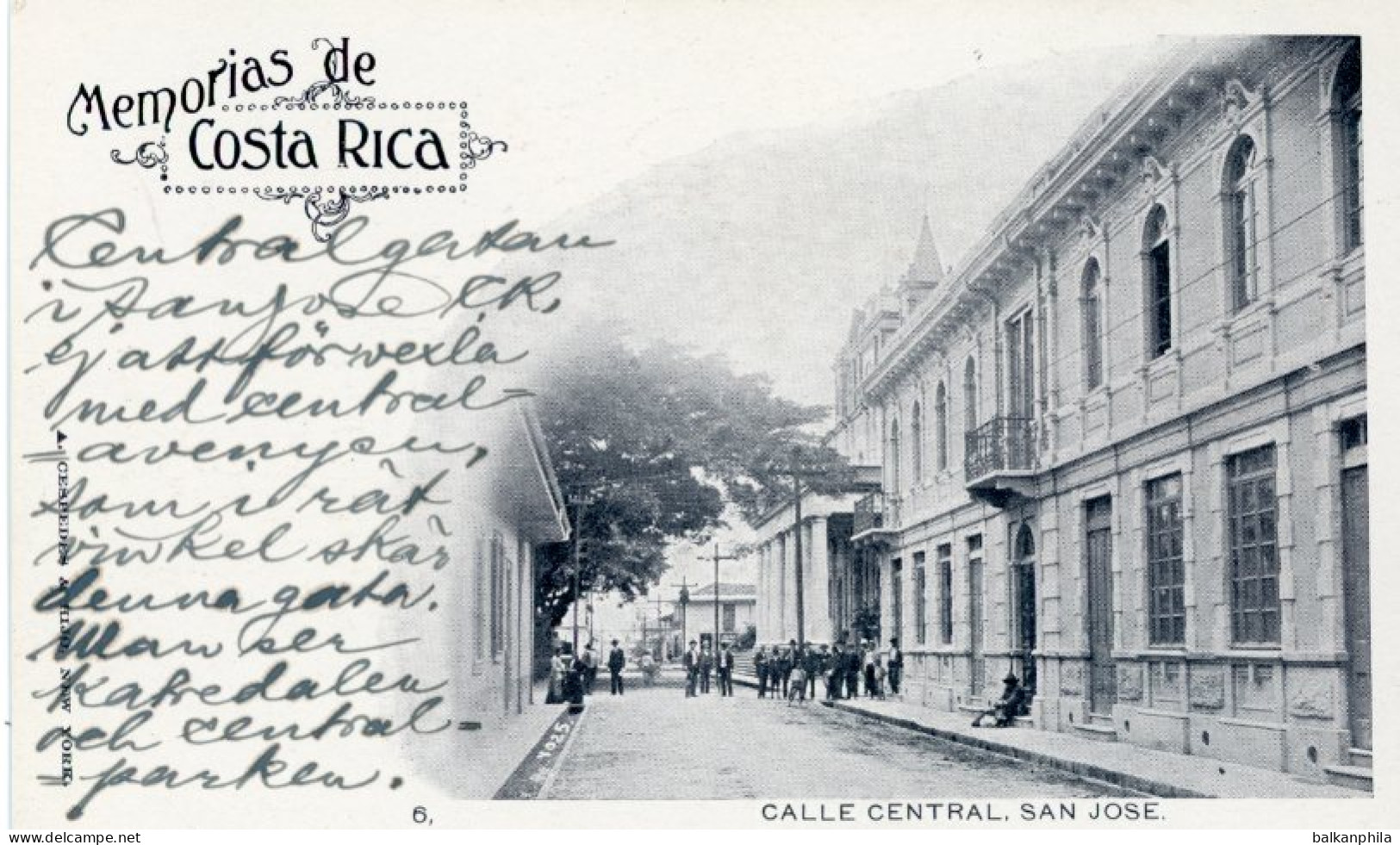 Costa Rica San Jose Central Street
