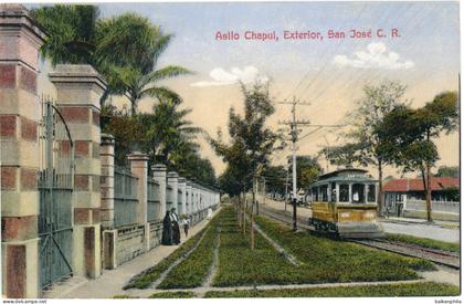Costa Rica Asilo Chapui Psychiatric Asylum Tram