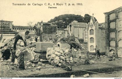 Costa Rica Cartago Earthquake 1910 Pantheon