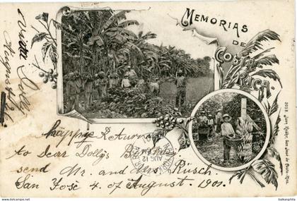Costa Rica Multi View 1901 to Gloucester