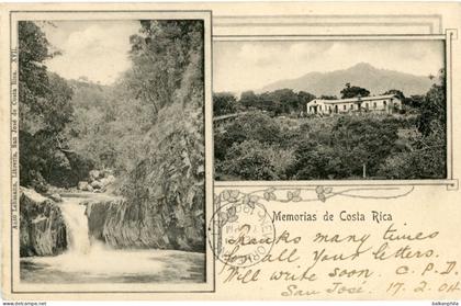 Costa Rica multi view 1904 Limon to London