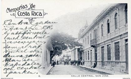 Costa Rica San Jose Central Street