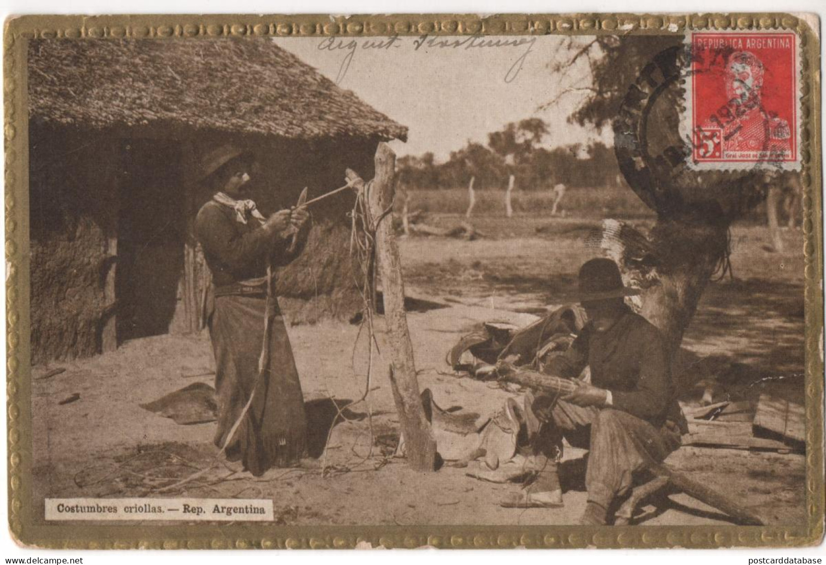 Costumbres criollas - Rep. Argentina