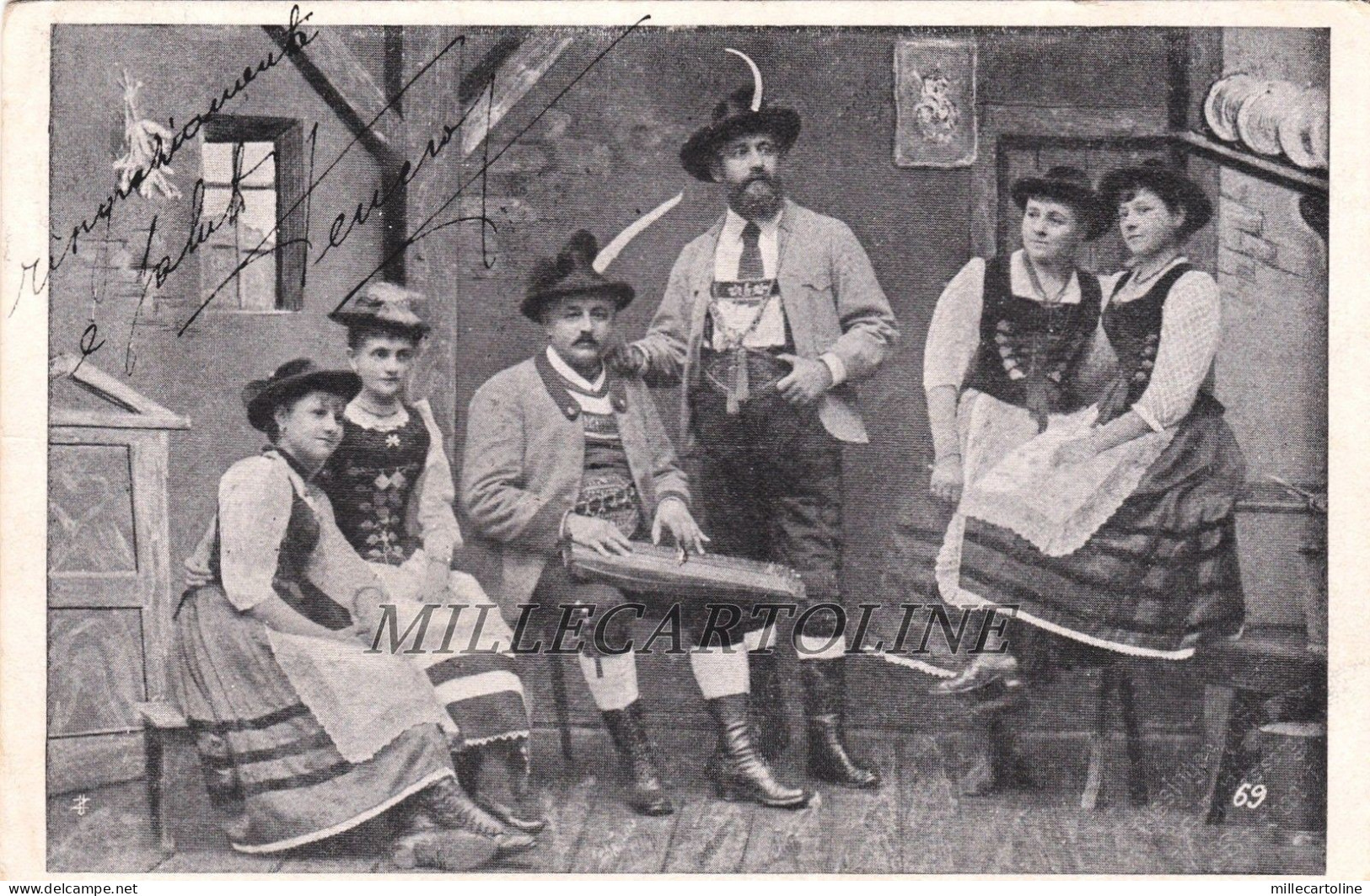 COSTUMI - Alto Adige   1904
