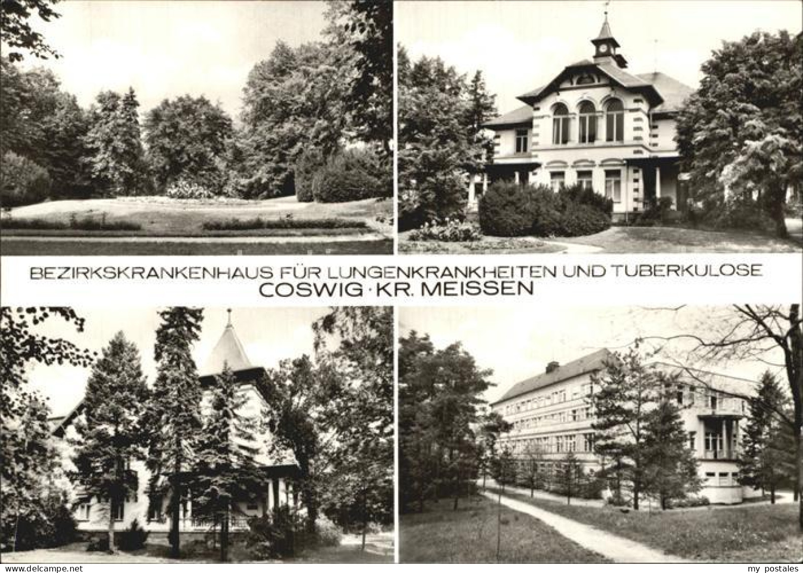 Coswig Sachsen Bezirkskrankenhaus Lungenkrankheiten