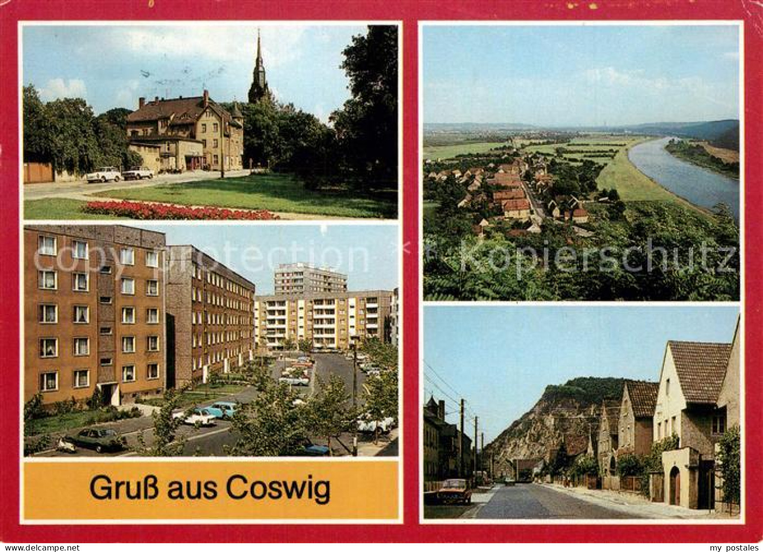 Coswig Sachsen Friedrich Engels Platz Wilhelm Florin Strasse