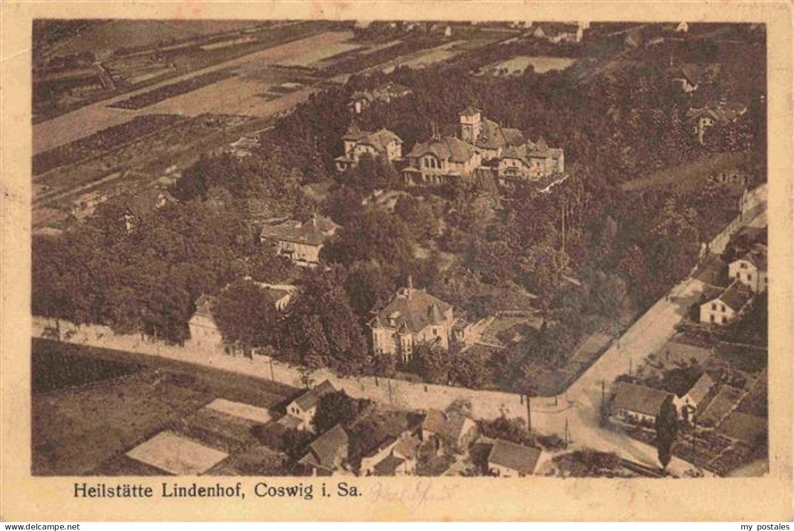 Coswig  Sachsen Heilstaette Lindenhof