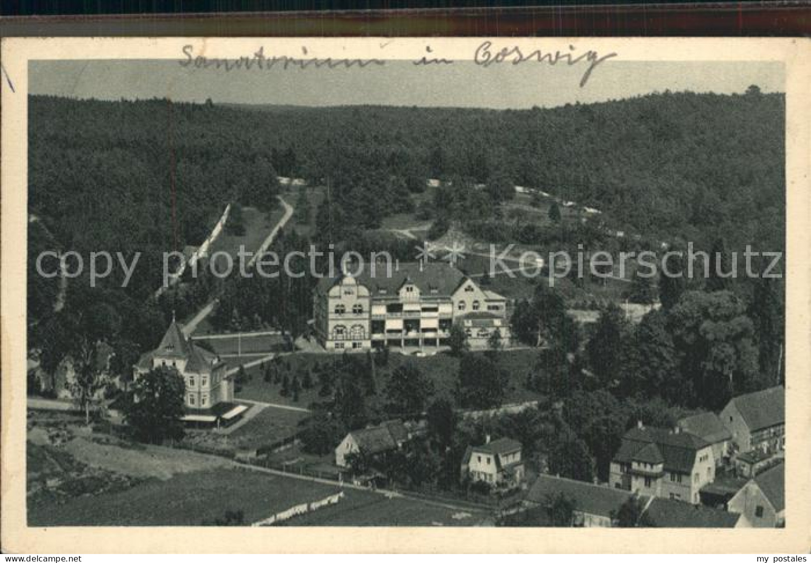 Coswig Sachsen Sanatorium der Landesversicherungsanstalt