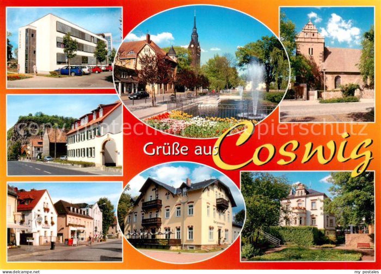 Coswig Sachsen Teilansichten