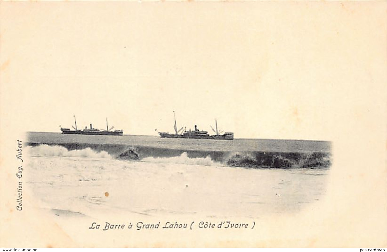 Côte d'Ivoire - GRAND-LAHOU - La barre - Ed. Eugène Aubert
