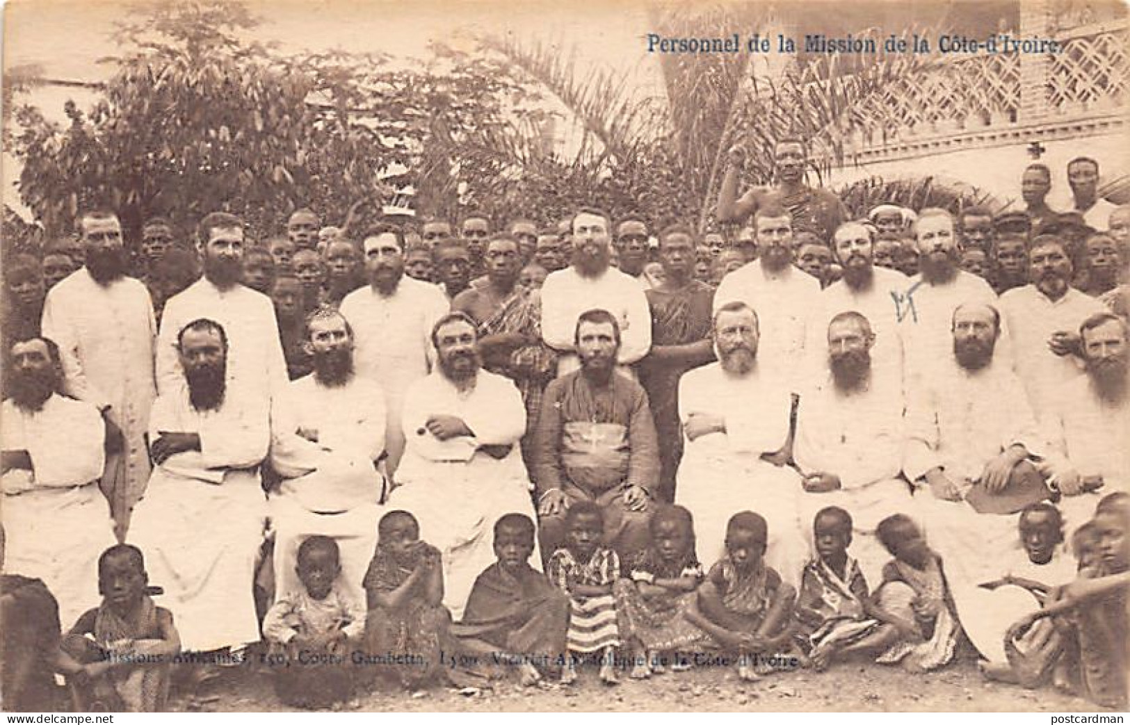 Côte d'Ivoire - Personnel de la Mission Catholique - Ed. Vicariat Apostolique de la Côte d'Ivoire