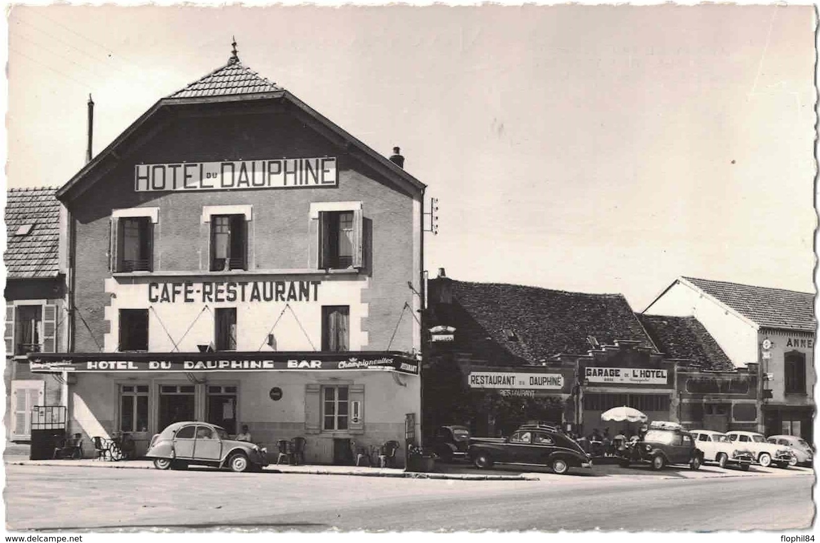 COTE D'OR - ARNAY LE DUC - HOTEL DU DAUPHINE - ROUTE PARIS-NICE N°6.