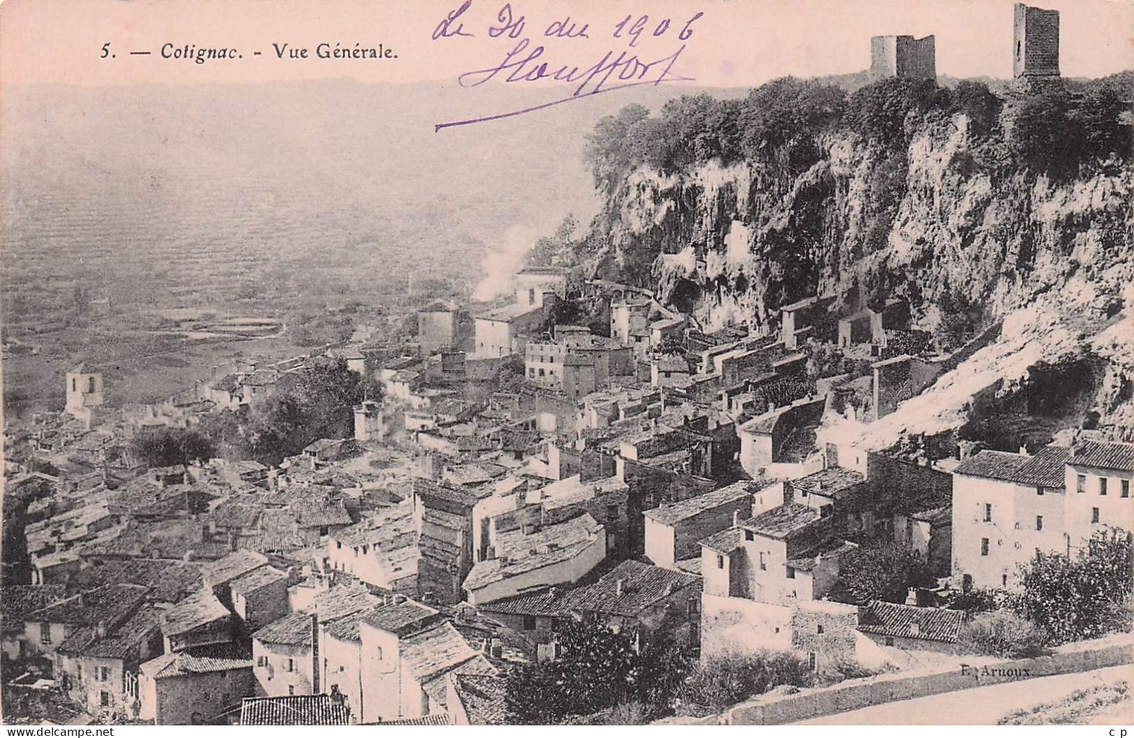 Cotignac - VGA -  CPA °J