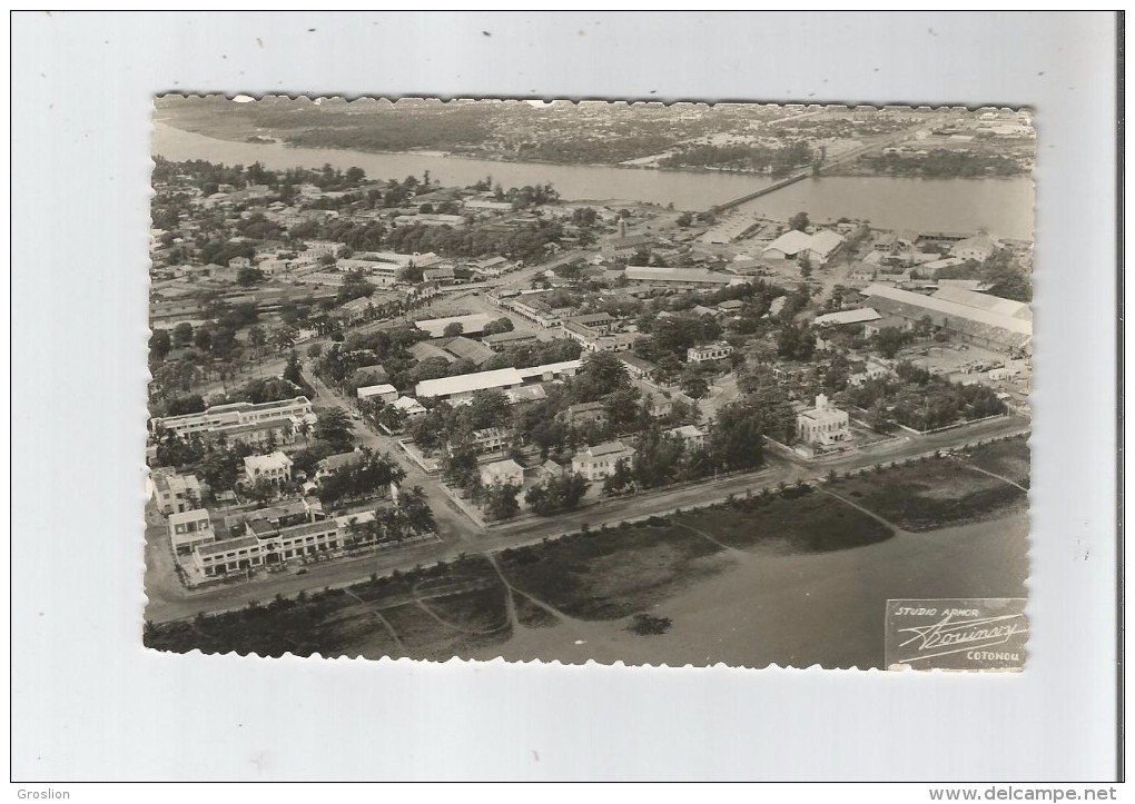 COTONOU CARTE PHOTO VUE AERIENNE