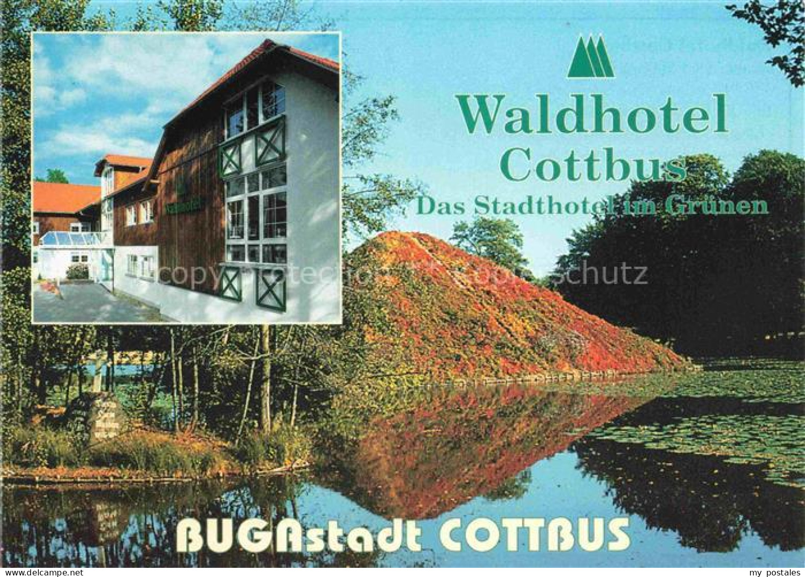 COTTBUS Brandenburg Waldhotel Cottbus Seepartie