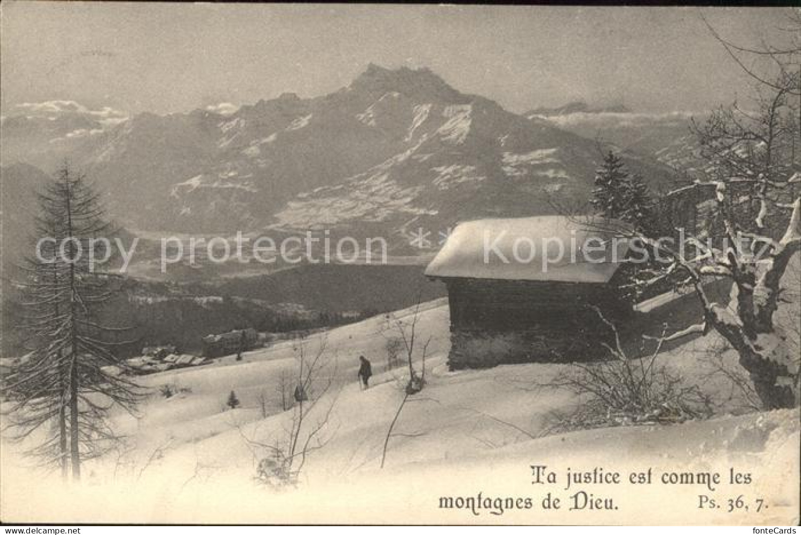 Cottens VD Ta justice est comme les motagnes de Dieu