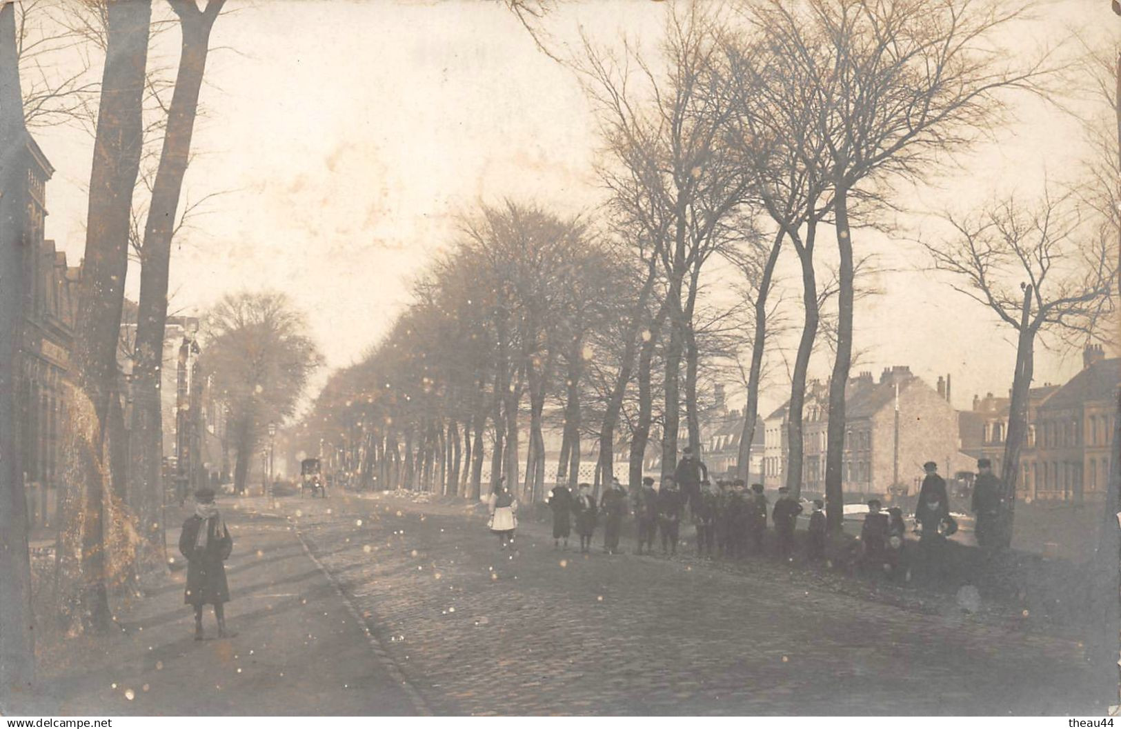 ¤¤   -    COUDEKERQUE-BRANCHE  -  Carte-Photo  -  Route de Bergues    -   ¤¤