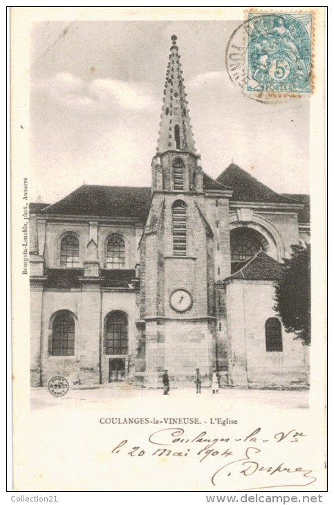 COULANGES LA VINEUSE .... L EGLISE