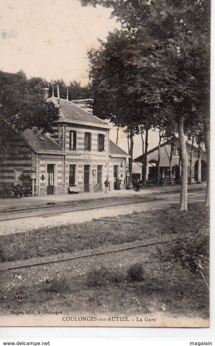 Coulonges sur l'Autize : la gare