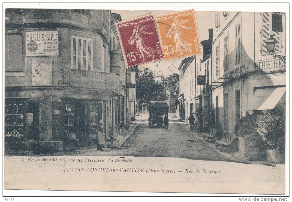 COULONGES SUR L´AUTIZE - Rue de Fontenay