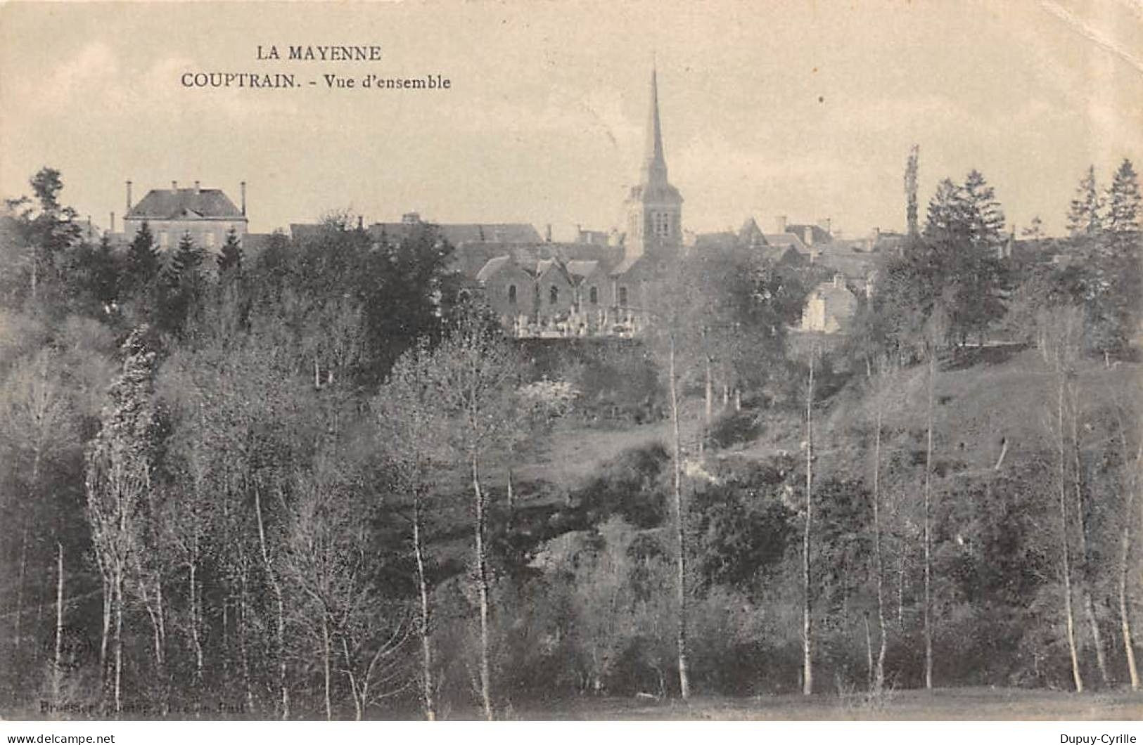 COUPTRAIN - Vue d'ensemble - état