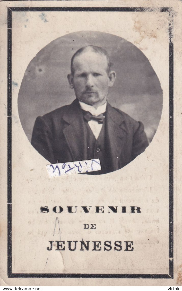 Courcelles :  Jules Denis 1881 - 1918  --- la jeunesse de Rianwelz  ........................Témoignage