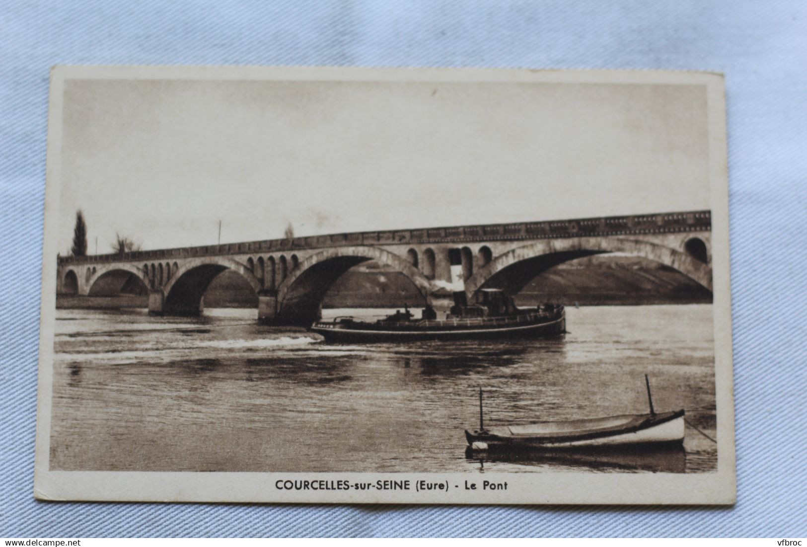 Courcelles sur Seine, le pont, Eure 27