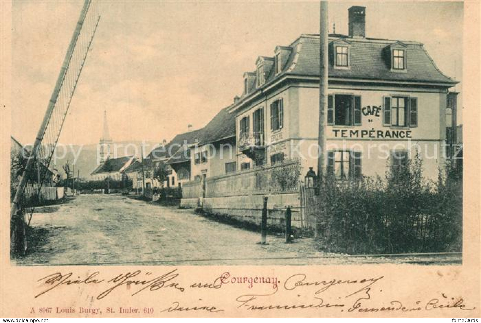 Courgenay Porrentruy Cafe de Temperance
