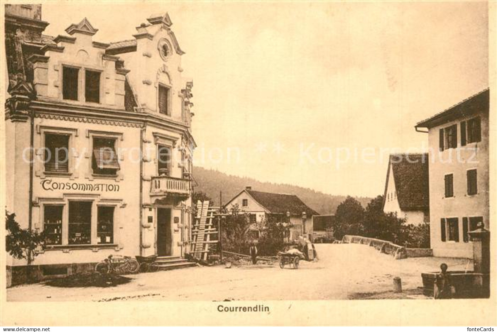 Courrendlin Ortsmotiv