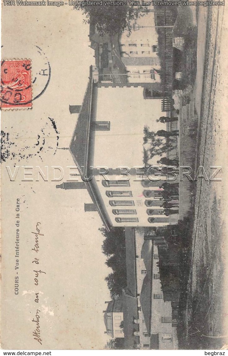 COURS     LA GARE    TRAIN