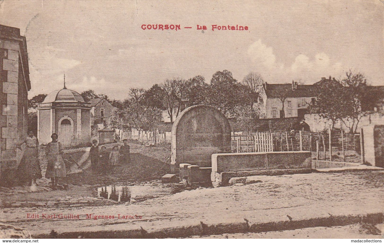 Courson-les-Carrières (89 - Yonne) La Fontaine