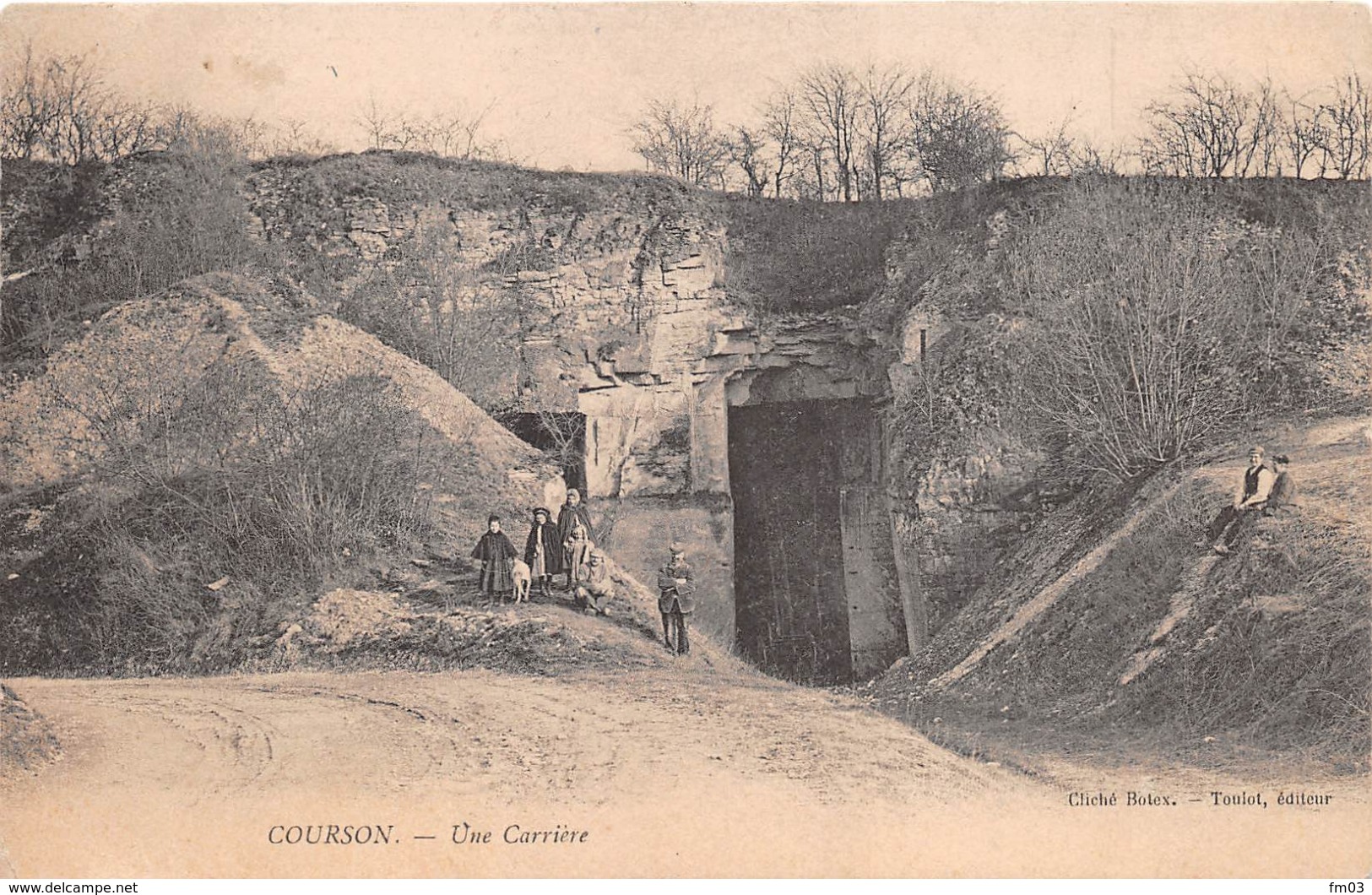 Courson les Carrières carrière