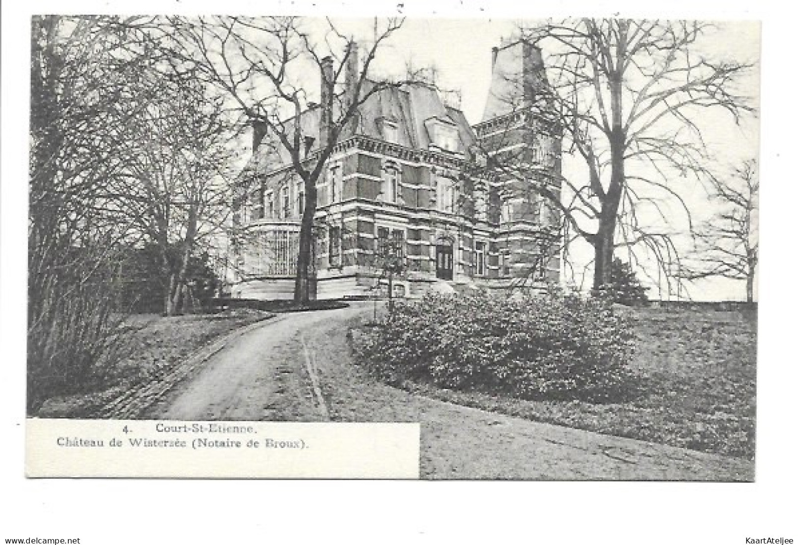 Court-Saint-Etienne - Chateau de Wisterzée.