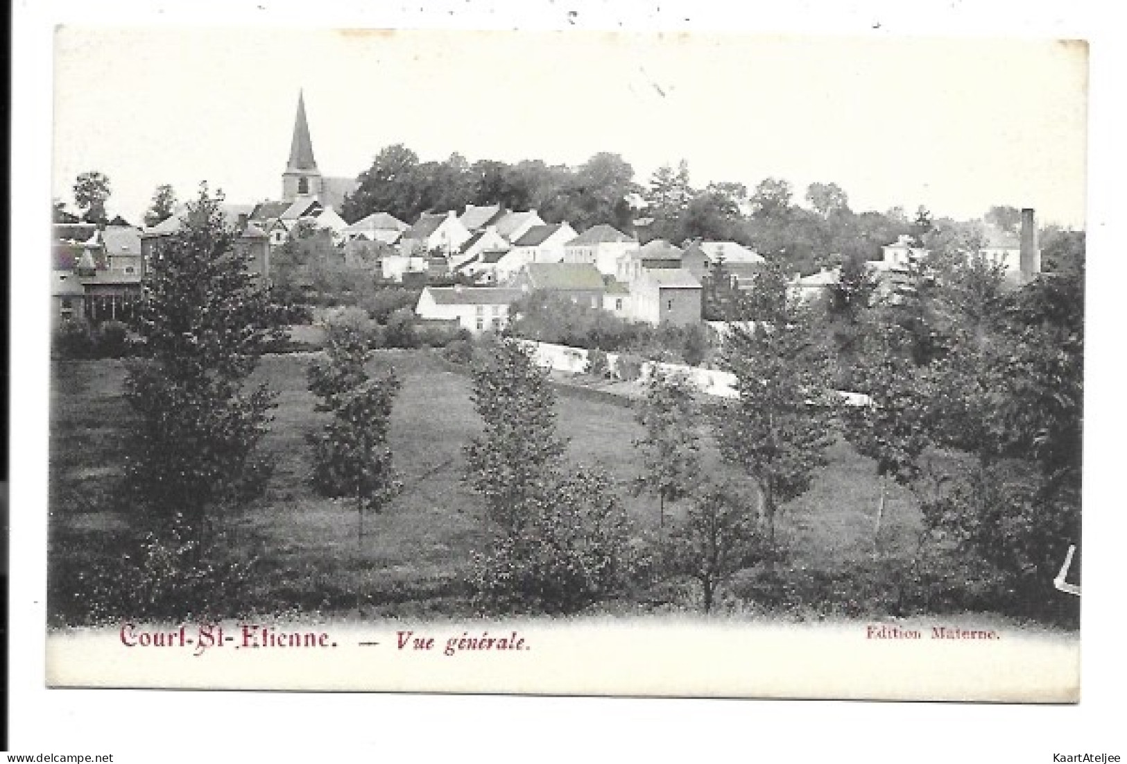 Court-Saint-Etienne - Vue générale.