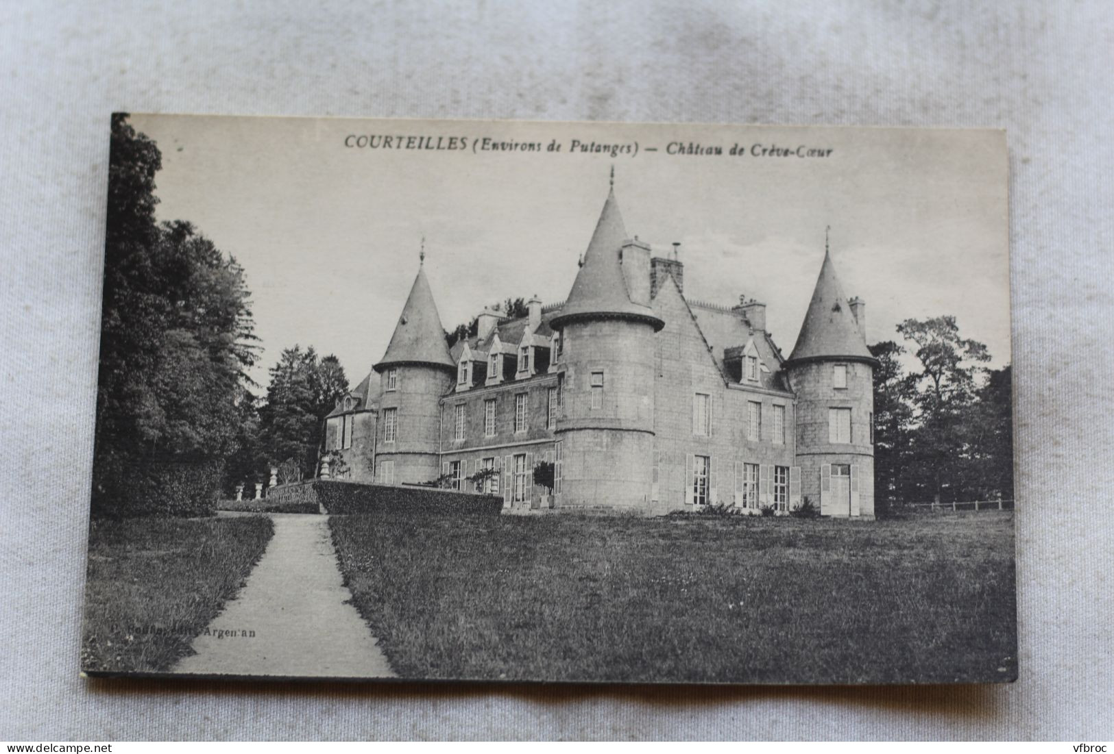 Courteilles, environs de Putanges, château de Crève cœur, Orne 61
