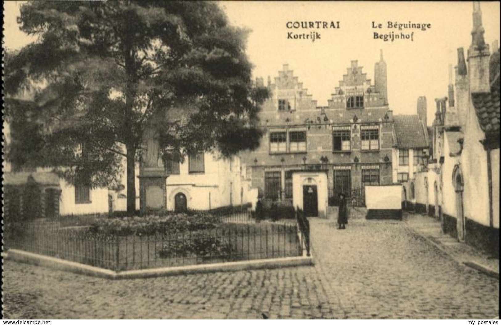 Courtrai KORTRIJK Flandre Belgie Courtrai Kortrijk Begijnhof Beguinage