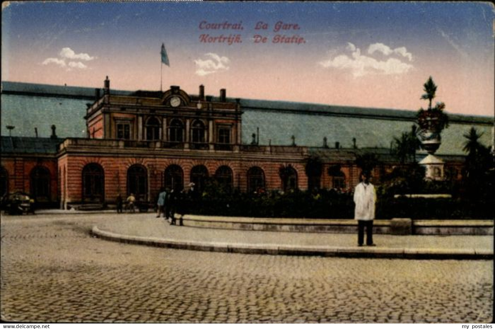 Courtrai KORTRIJK Flandre Belgie Courtrai Kortrijk Statie Gare