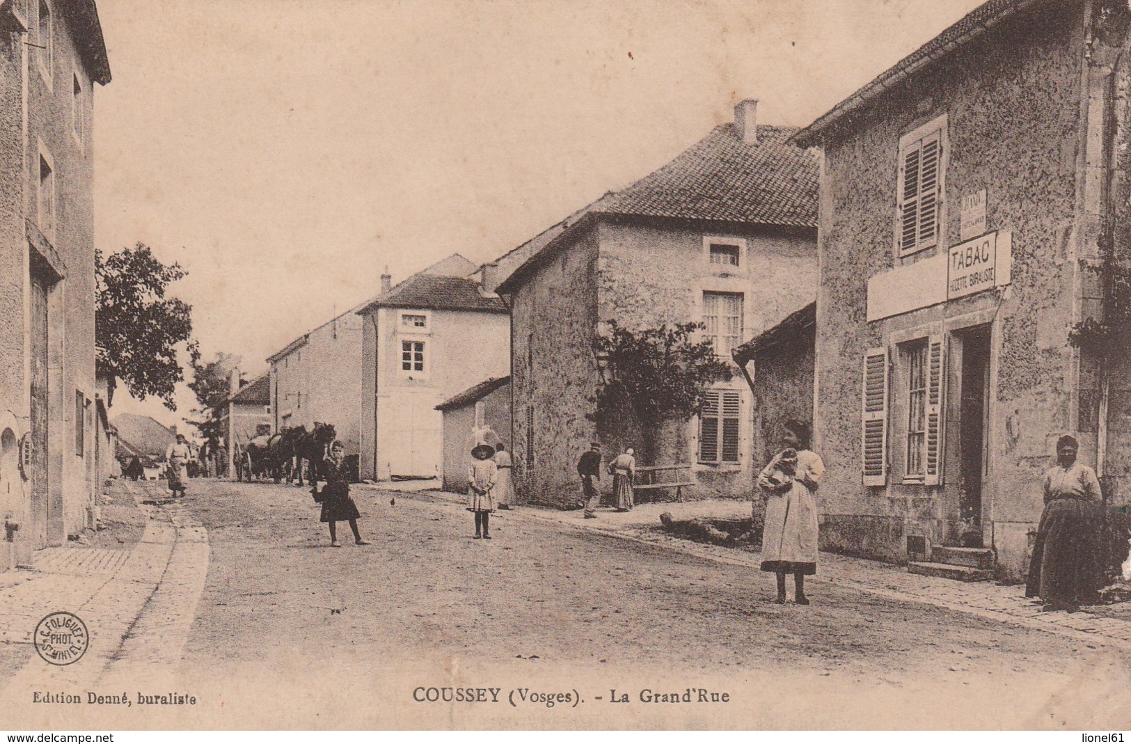 COUSSEY : (88) La Grande'Rue