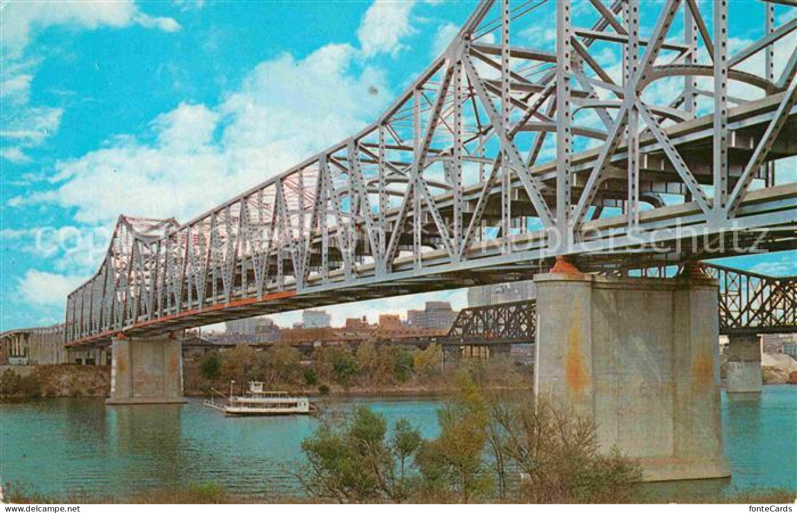 Covington Kentucky Brent Spence Bridge Ohio River