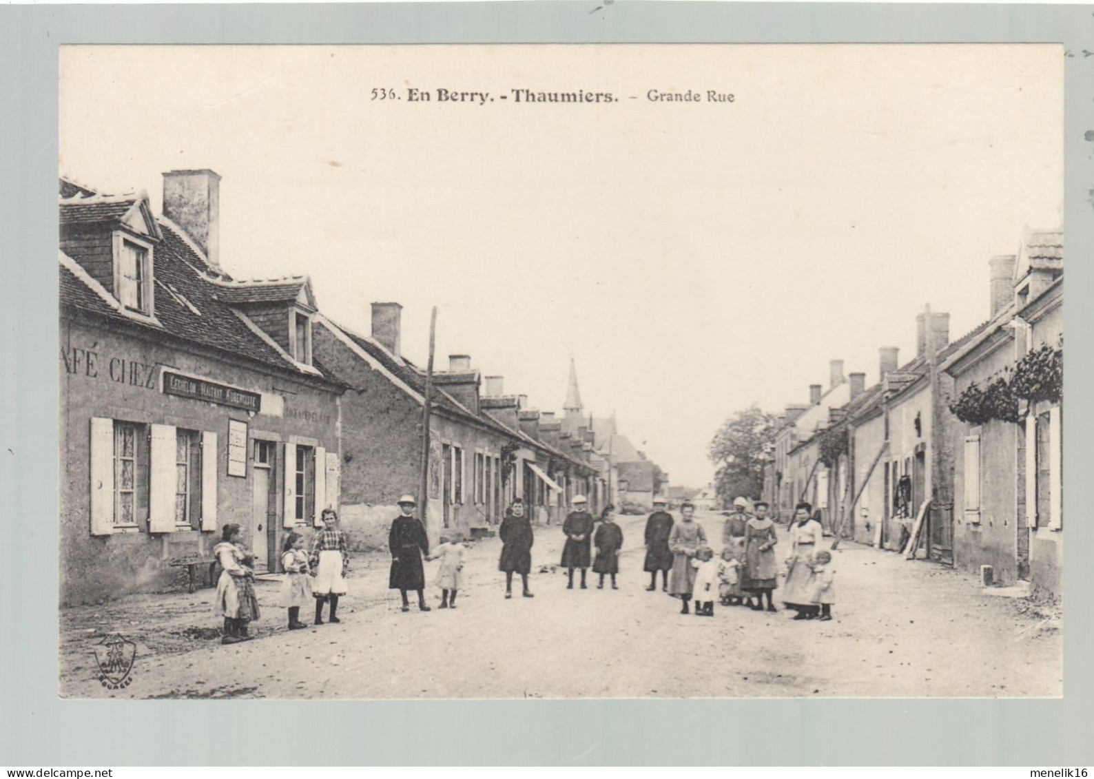 CP - 18 - Thaumiers - Grande Rue