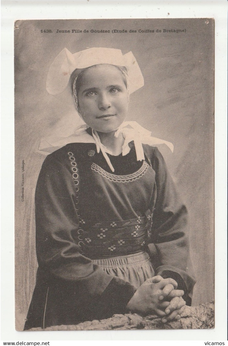 CP 29 Jeune fille de GOUEZEC