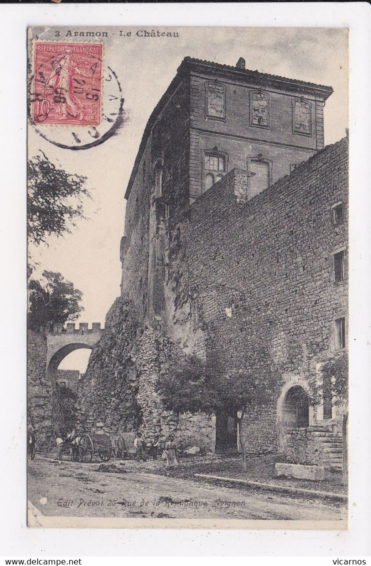 CP 30 ARAMON Le chateau