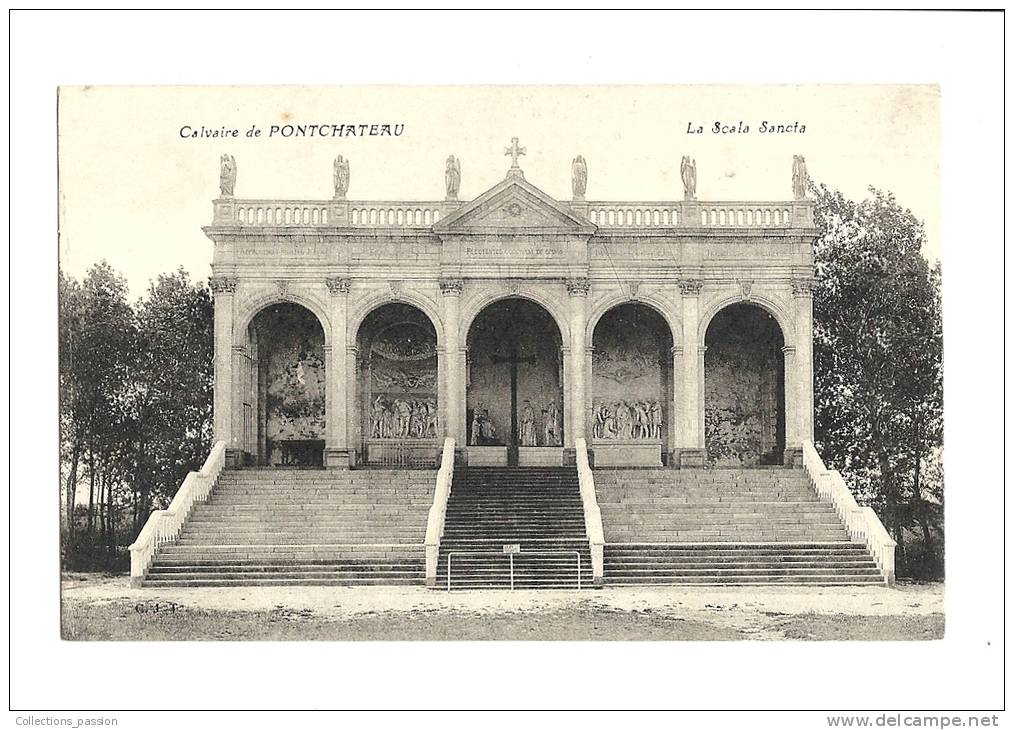 cp, 44,  Pontchâteau, le Calvaire, La Scala Sancta
