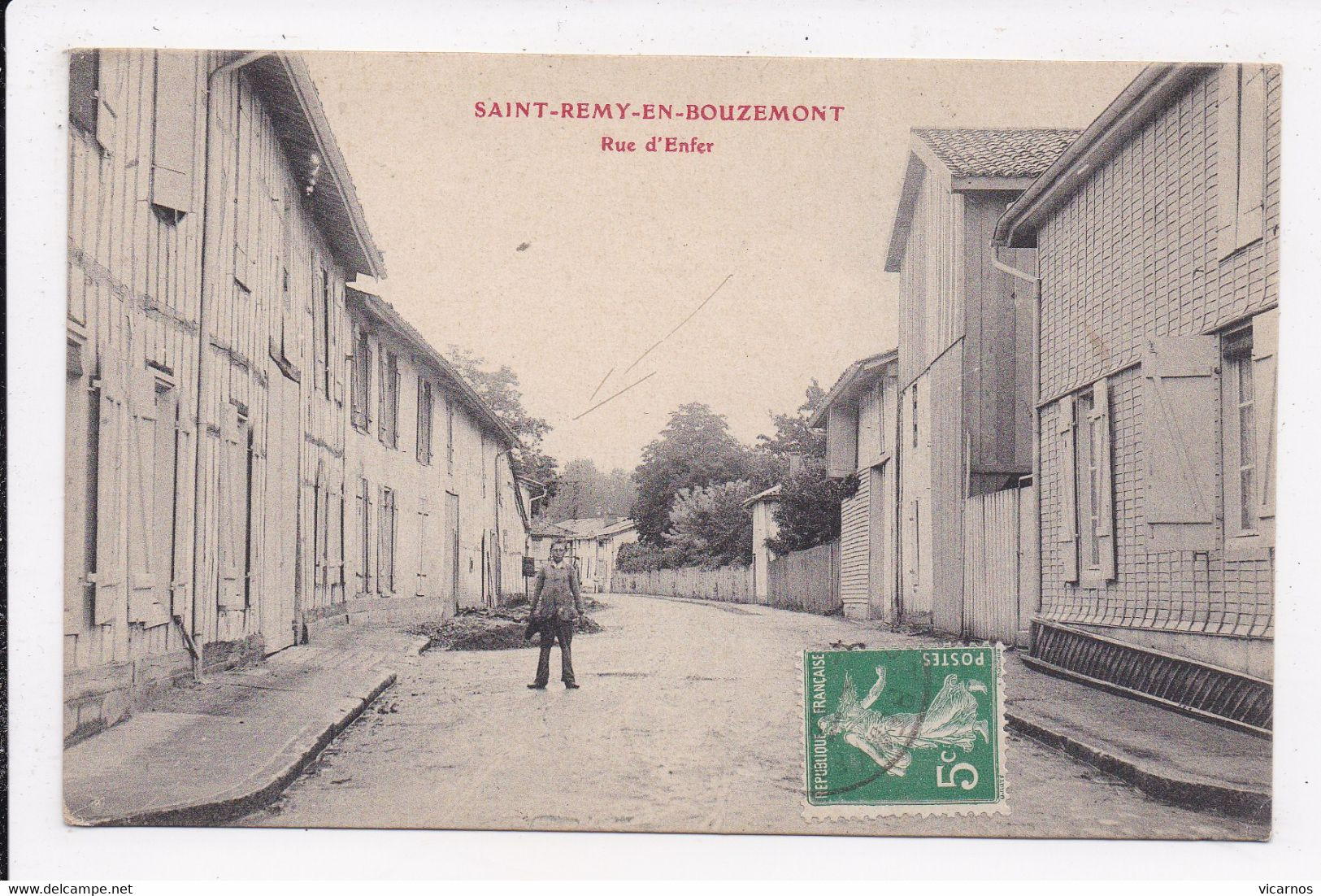 CP 51 SAINT REMY EN BOUZEMONT Rue d'Enfer