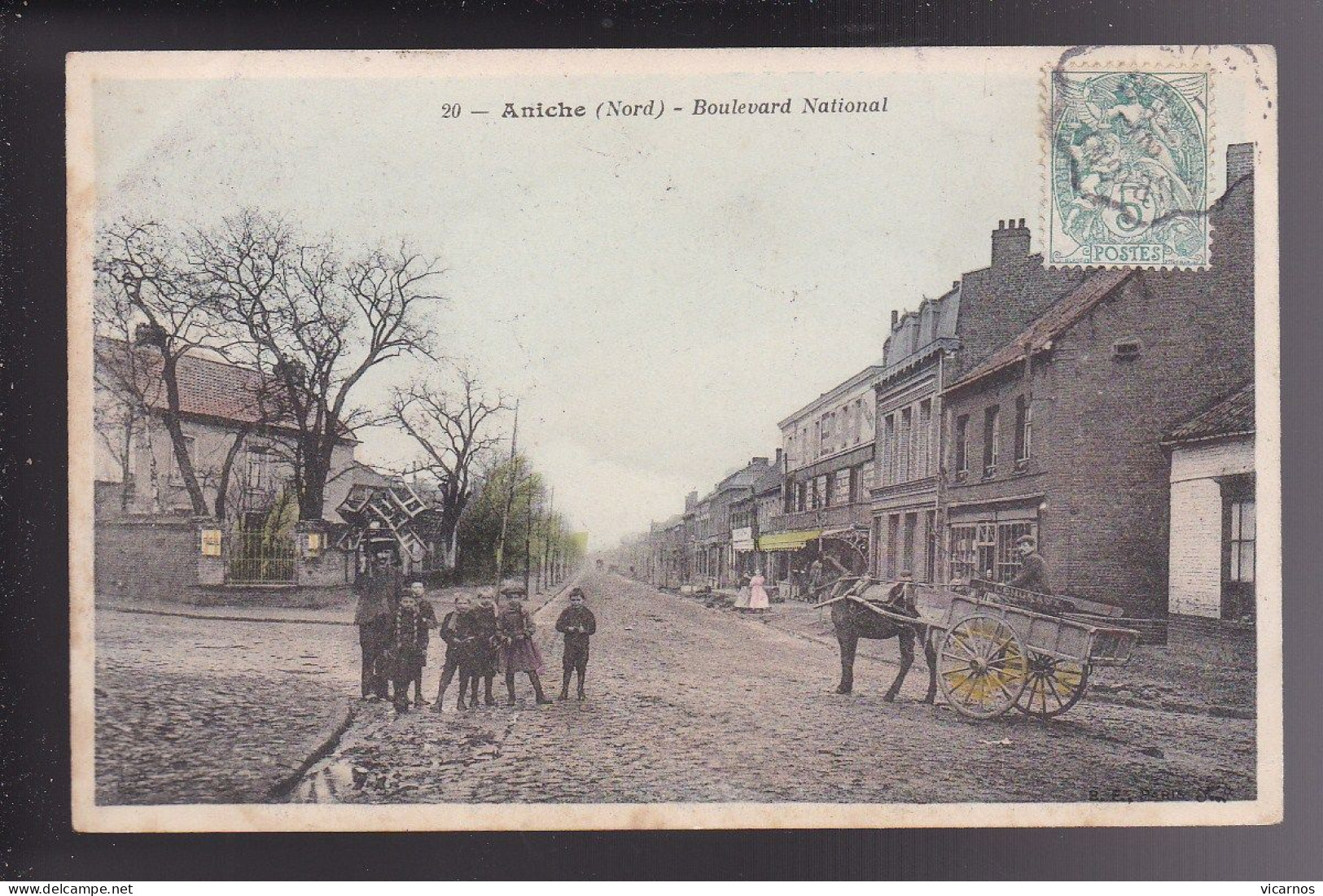 CP 59 ANICHE Boulevard National