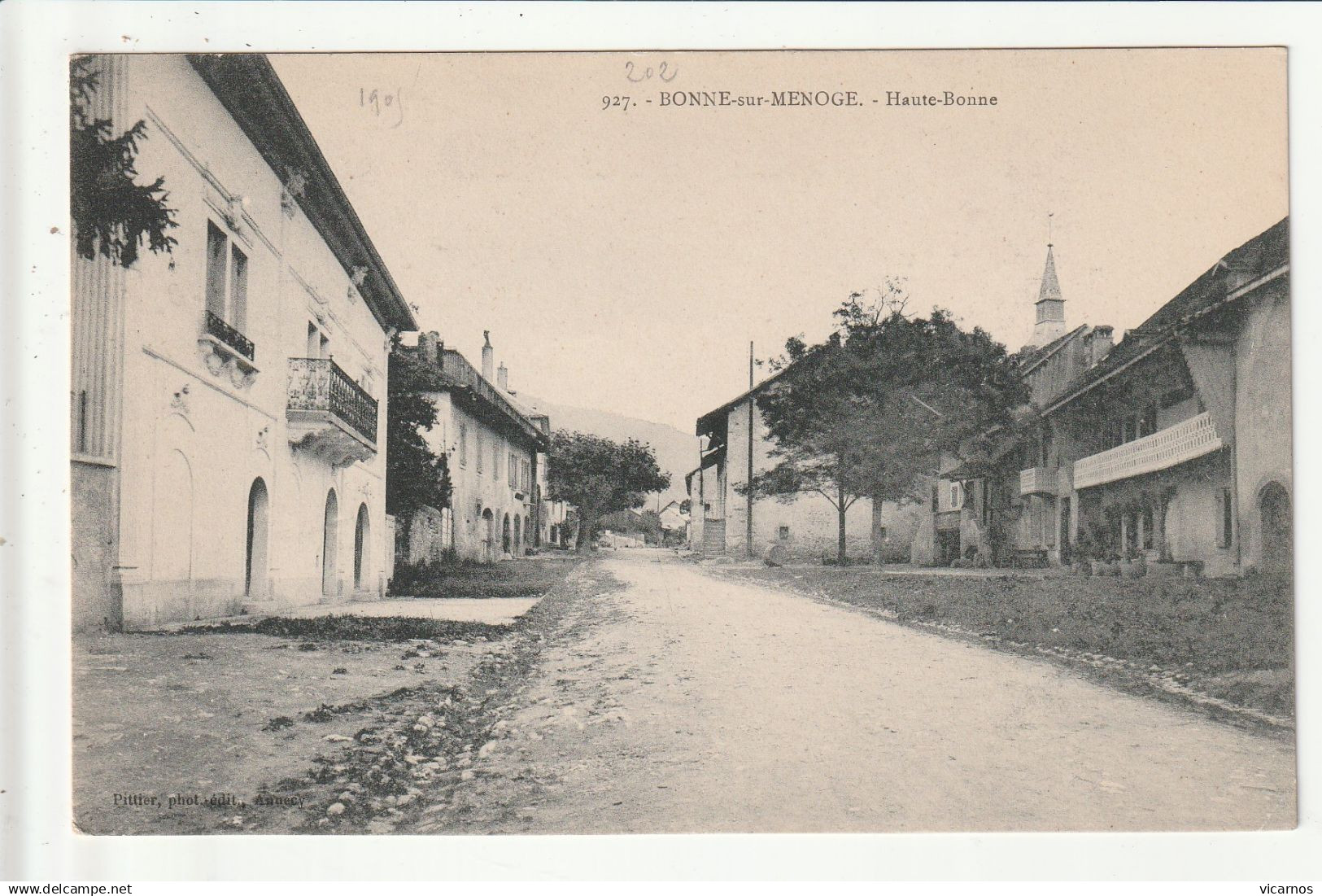 CP 74 BONNE SUR MENOGE Haute Bonne