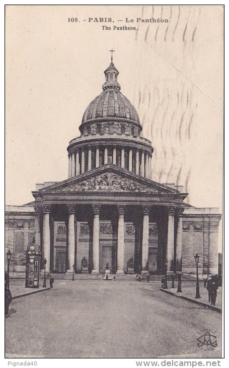 cp , 75 , PARIS , Le Pantéon