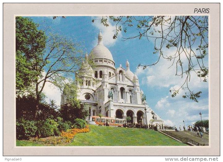 cp , 75 , PARIS , Sacré-Coeur